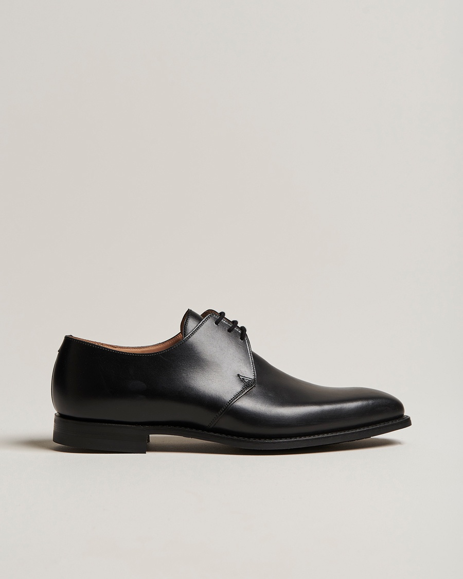 Crockett & Jones Highbury Derby Black Calf – Black