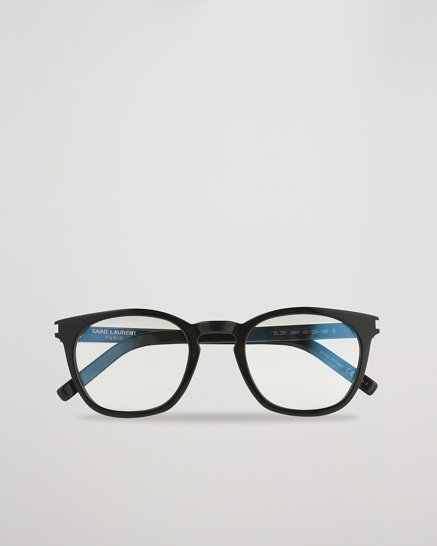 Saint Laurent SL28 Photochromic Sunglasses Black/Transparent – Black