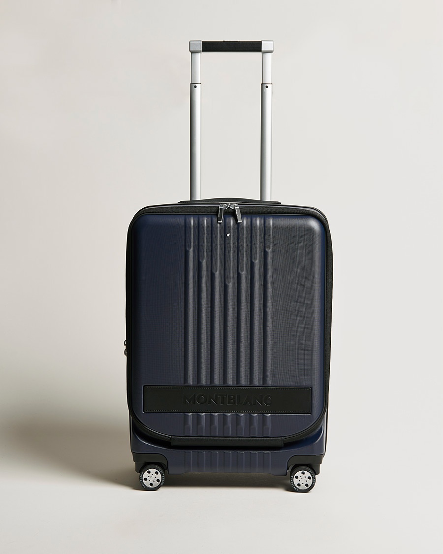 Montblanc Trolley Cabin w. Pocket 4 Wheels Blue – Blue