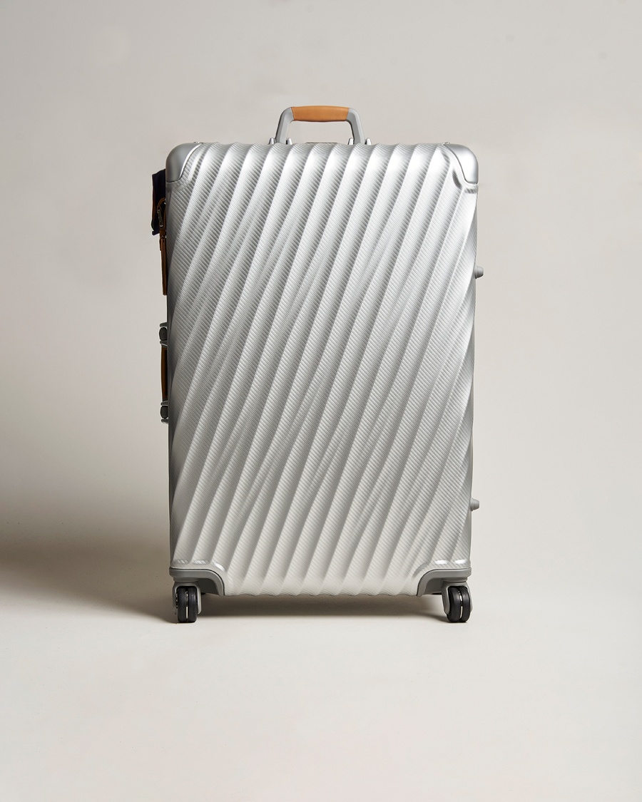 TUMI Extended Trip Aluminum Packing Case Texture Silver – Silver