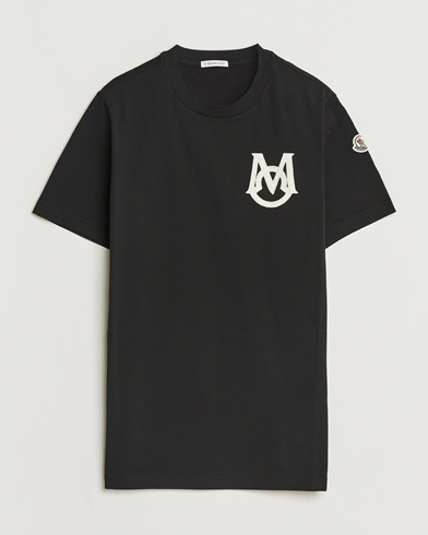 Moncler Embossed Logo T-Shirt Black – Black