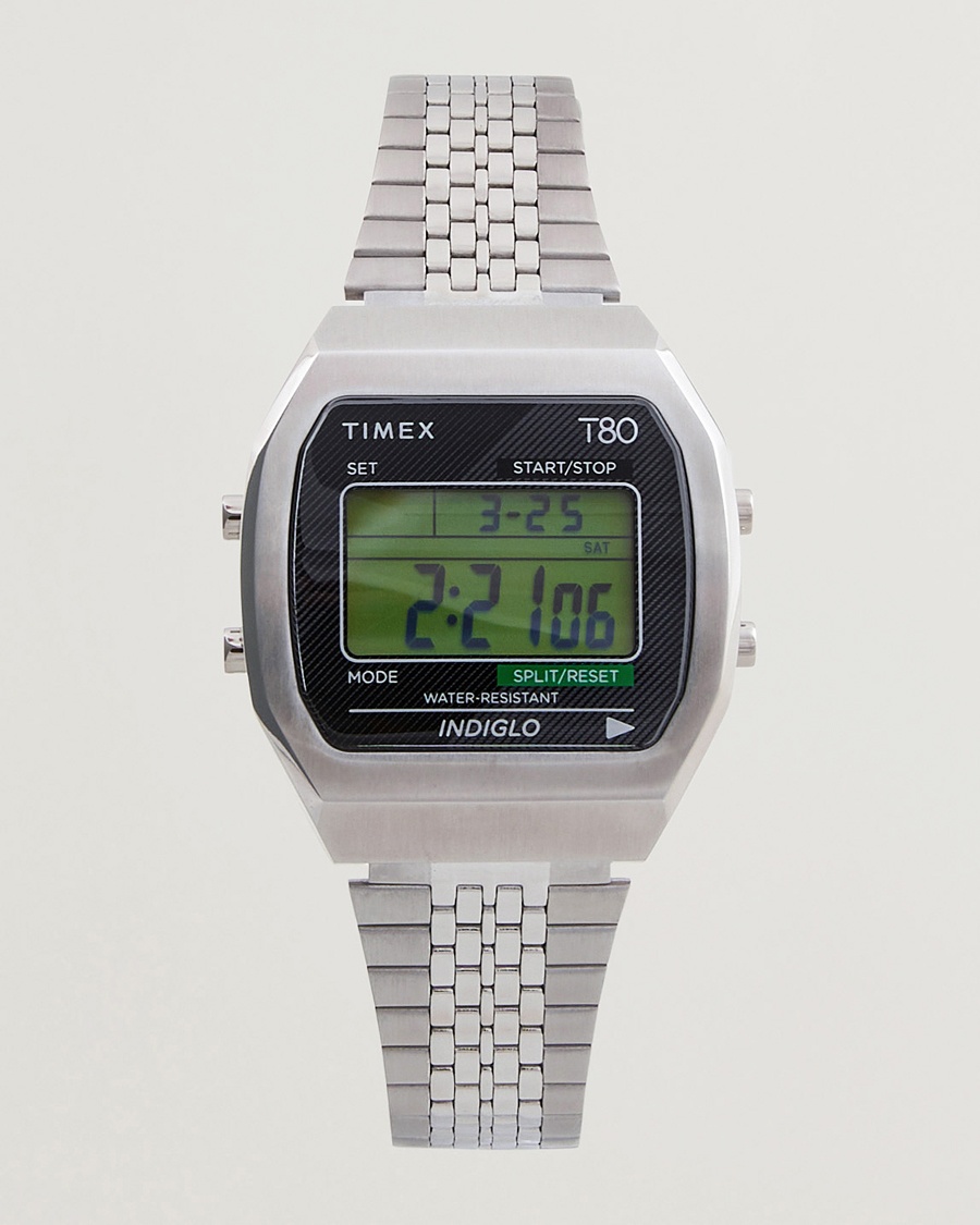 Timex T80 Stainless Steel 36mm Silver – Silver
