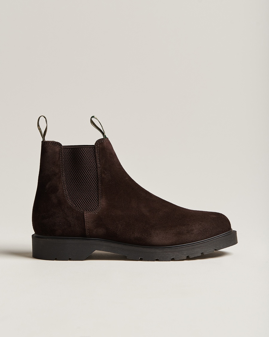 Loake Shoemakers Mccauley Heat Sealed Chelsea Brown Suede – Brown
