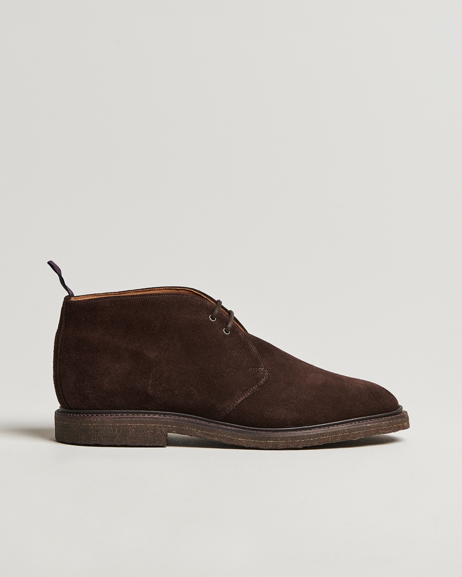 Sanders Harry Suede Chukka Boot Mocha Reverse – Brown