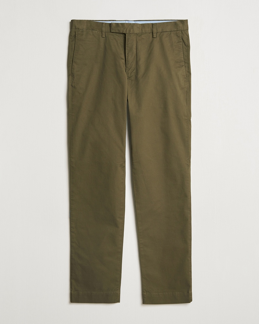 Polo Ralph Lauren Hudson Slim Fit Stretch Chinos Canopy Olive – Green