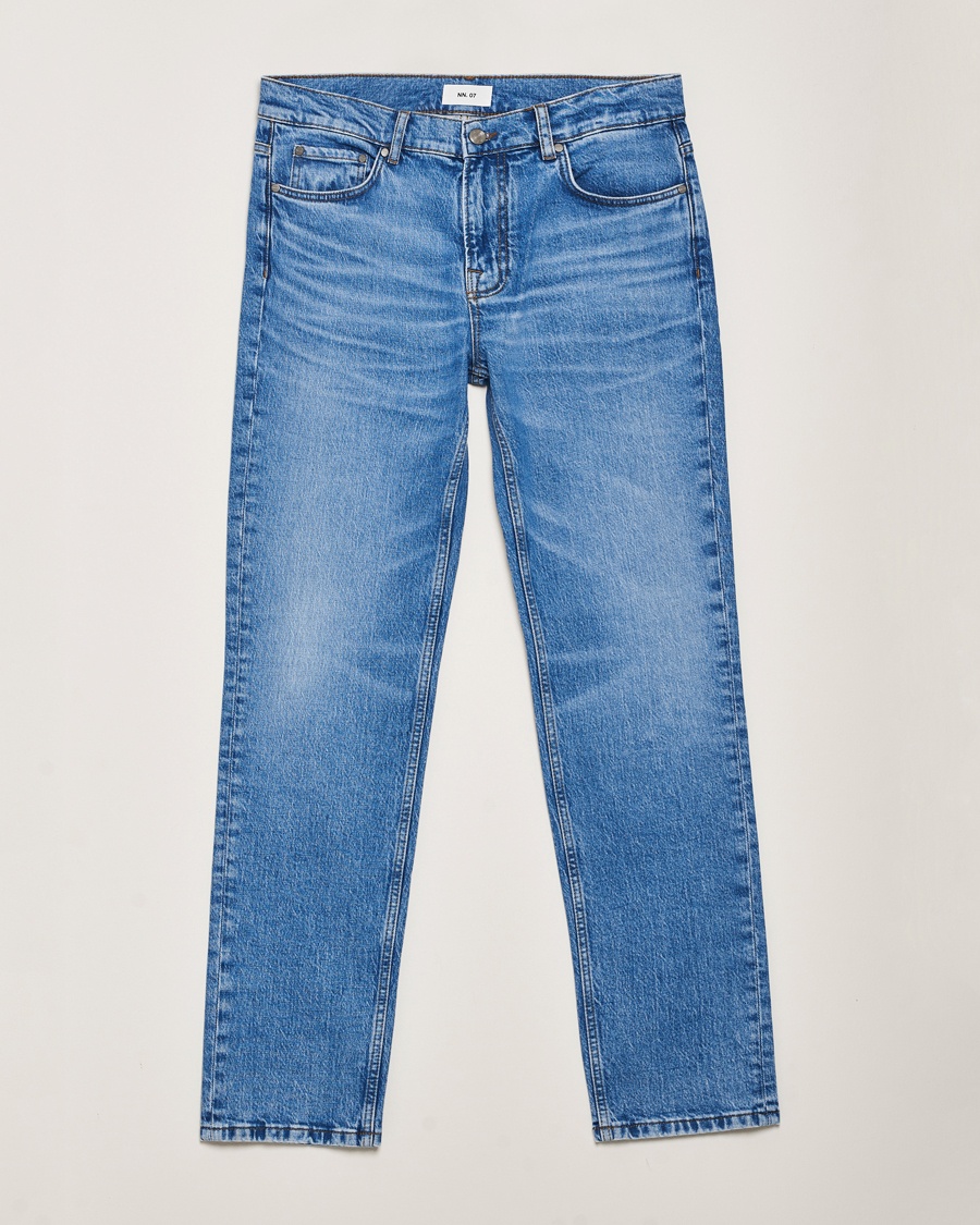 NN07 Tony Slim Fit Stretch Jeans Light Blue – Blue