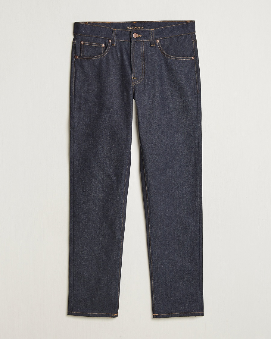 Nudie Jeans Solid Ollie Jeans Dry Abyss – Blue
