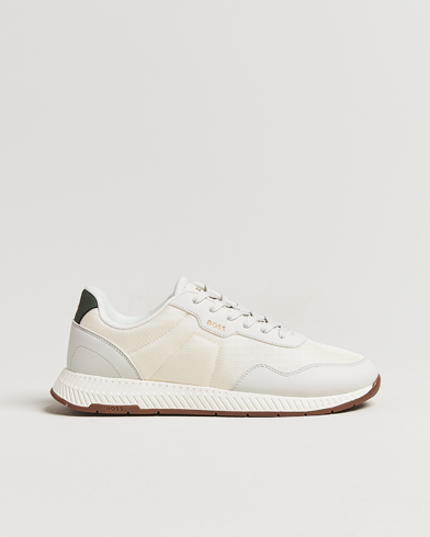 BOSS BLACK Titanium Running Sneaker Light Beige – Beige