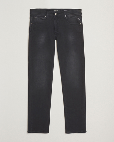 Replay Grover Powerstretch Jeans Washed Black – Black