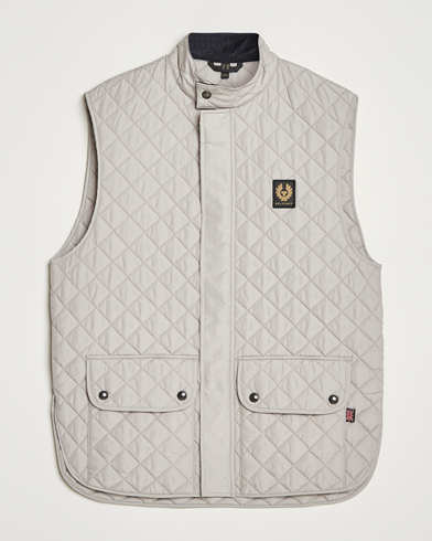 Belstaff Icon Gilet Cement Grey – Grey