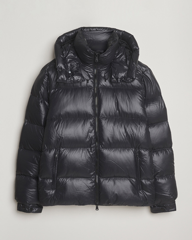 J.Lindeberg Creek Down Hooded Jacket Black – Black