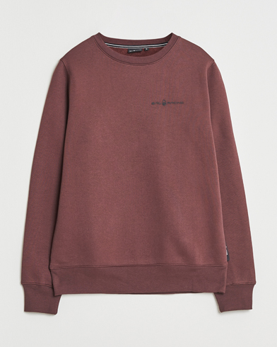 Sail Racing Bowman Crew Neck Sweatshirt Dark Brown – Brown