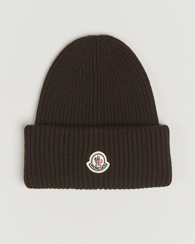 Moncler Cashmere Beanie Brown – Brown