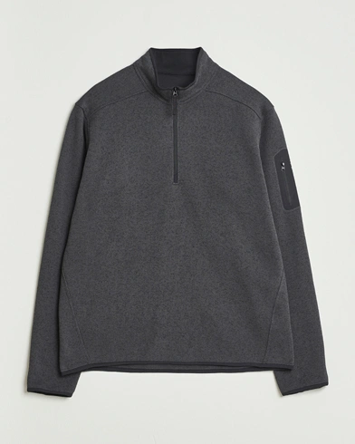 Arc'teryx Covert Half-Zip Black Heather – Black