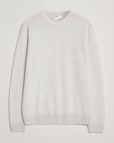 Colorful Standard Classic Merino Wool Crew Neck Snow Melange – Grey