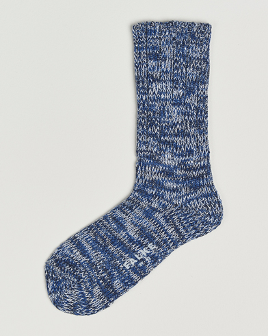 Falke Brooklyn Cotton Sock Dusty Blue – Blue