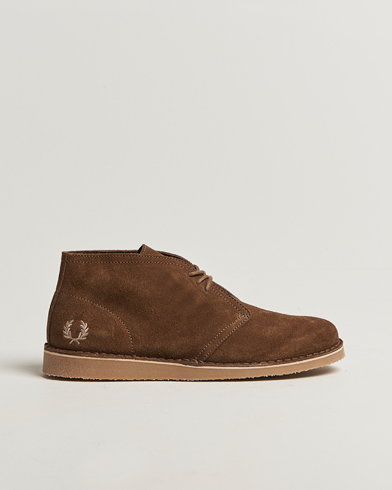 Fred Perry Hawley Suede Chukka Boot Marsh Brown – Brown