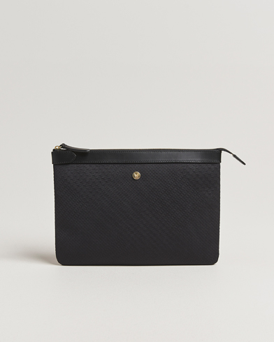 Mismo M/S Nylon Pouch Large Haptic Black/Black – Black