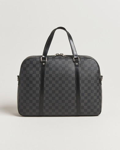 Louis Vuitton Pre-Owned Jorn Porte Documents Damier Graphite – Grey