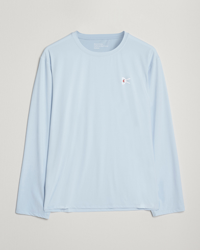 District Vision Lightweight Long Sleeve T-Shirt Frost – Blue