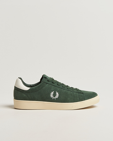 Fred Perry Spencer Suede Sneaker Court Green – Green
