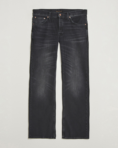Nudie Jeans Flare Glenn Jeans Black Storm – Black