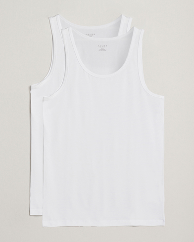 Falke 2-Pack Cotton Tank Top White – White