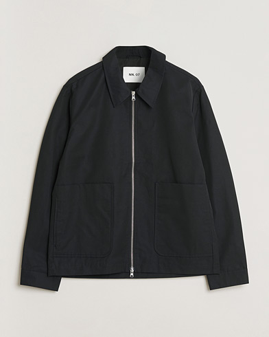 NN07 Gael Nylon Jacket Black – Black