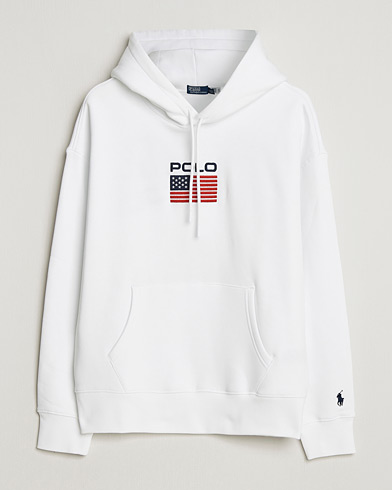 Polo Ralph Lauren USA Hoodie White – White