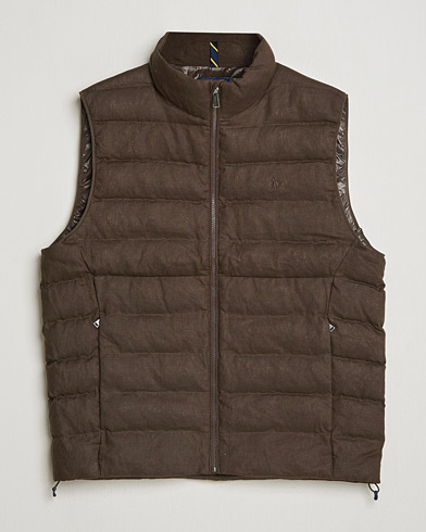 Polo Ralph Lauren Colden Vest Nutmeg Brown – Brown