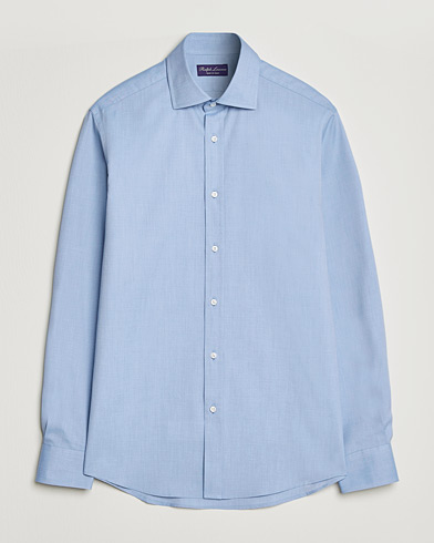 Ralph Lauren Purple Label Oxford Button Down Shirt Light Blue – Blue