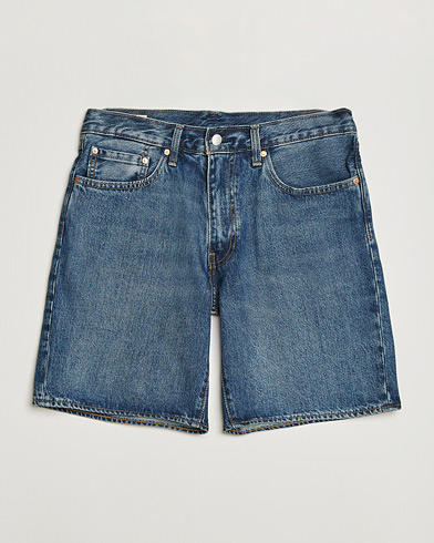 Levi's 468 Loose Denim Shorts Picnic And Friends – Blue