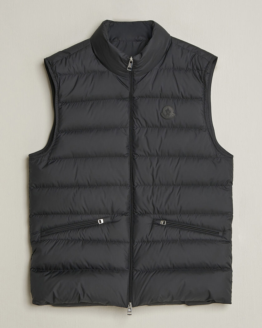 Moncler Lechtal Down Vest Black – Black