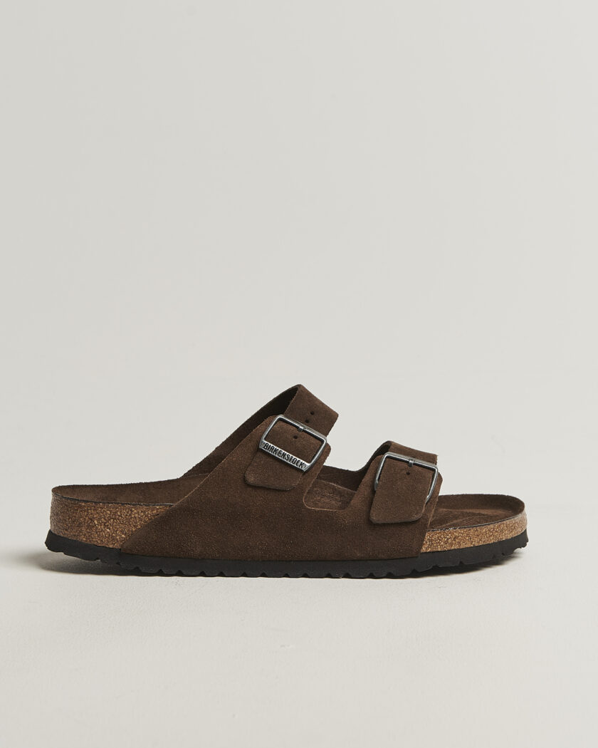 BIRKENSTOCK Arizona Soft Footbed Carafe Suede – Brown