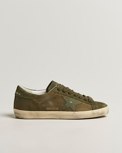 Golden Goose Super-Star Sneakers Olive Night – Green