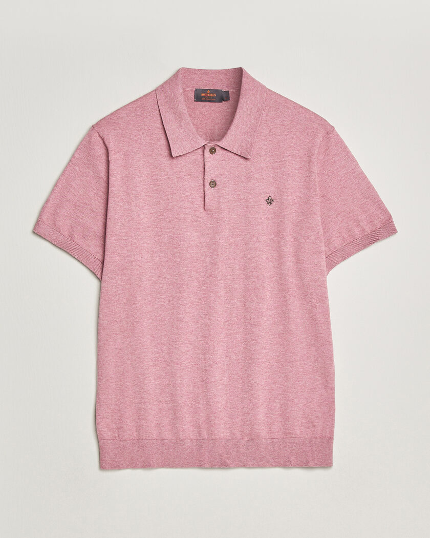 Morris Riley Short Sleeve Polo Pink – Pink