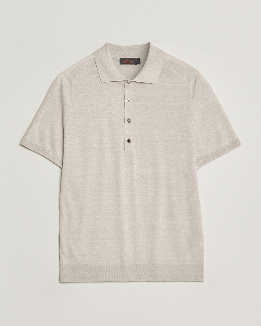Morris Colin Short Sleeve Polo Shirt Khaki – Beige