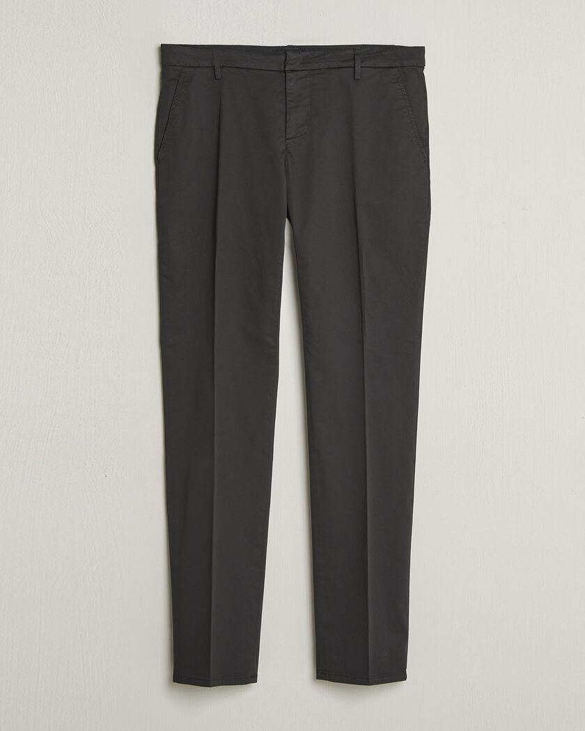 Dondup Spiritisimo Cotton Chinos Black – Black