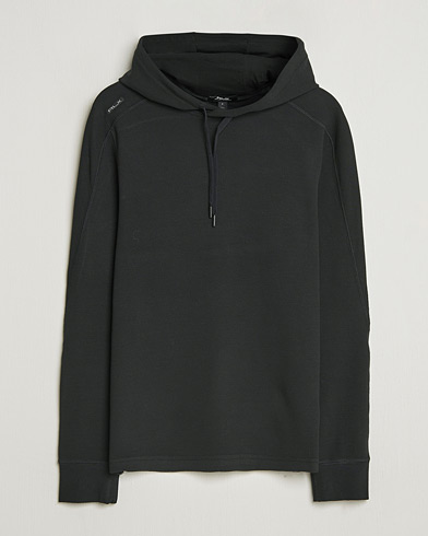 RLX Ralph Lauren Tech Waffle Hoodie Polo Black – Black