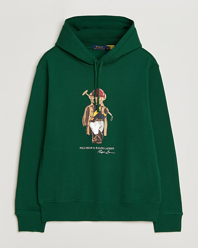 Polo Ralph Lauren Fleece Bear Hoodie New Forest – Green