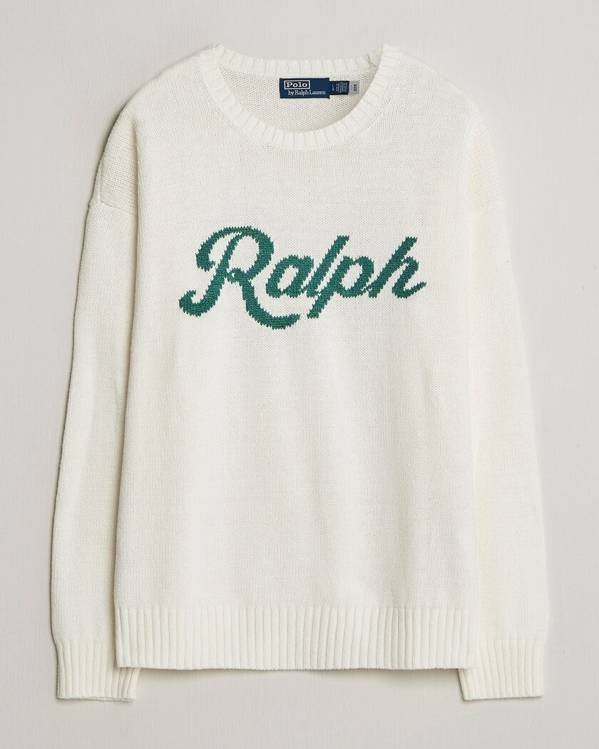 Polo Ralph Lauren Linen Blend Sweater Deckwash White – White