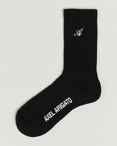 Axel Arigato Signature Socks Black – Black