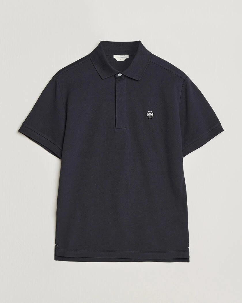 Jacob Cohën Cotton Polo Piquet Navy Blue – Blue