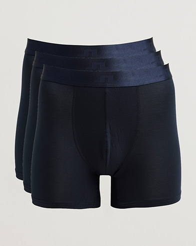 J.Lindeberg 3-Pack Bridge Lyocell Boxer JL Navy – Blue
