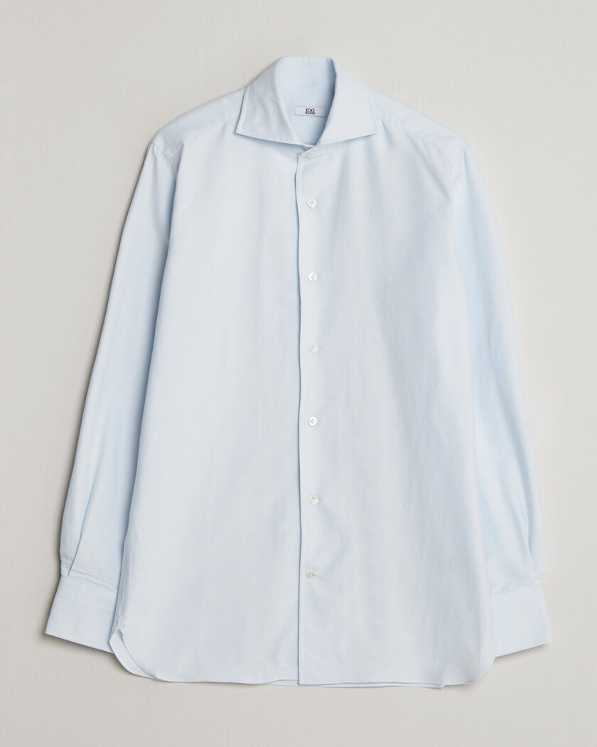 100Hands Washed Oxford Shirt Light Blue – Blue