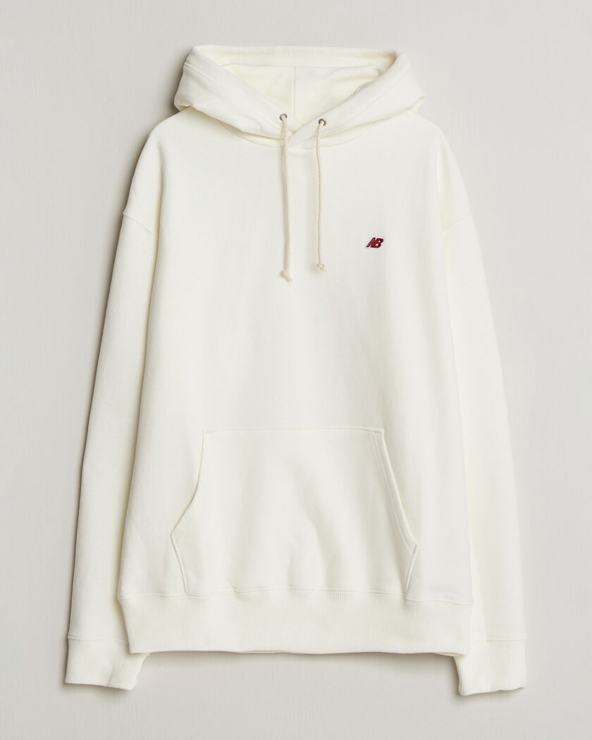 New Balance Made In US & UK New Balance Made In USA Core Hoodie Sea Salt – White