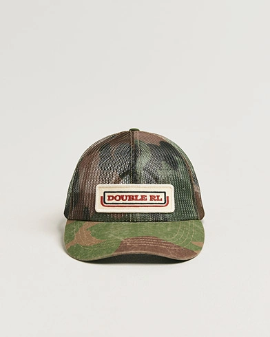 RRL Ball Cap Woodland Camo – Green