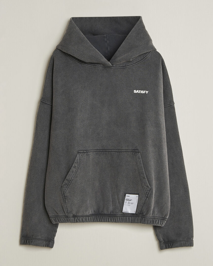 Satisfy SoftCell Hoodie Aged Black – Black