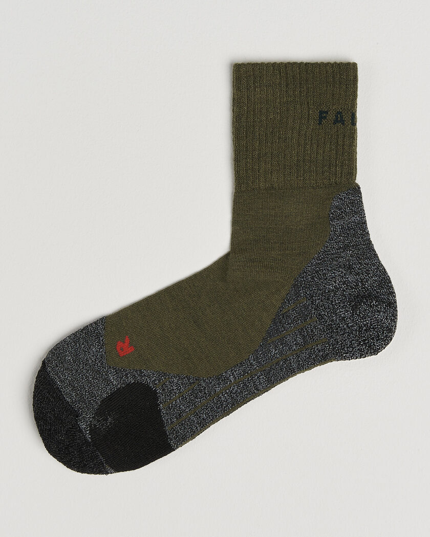 Falke Sport TK2 Explore Short Trekking Socks Olive – Green