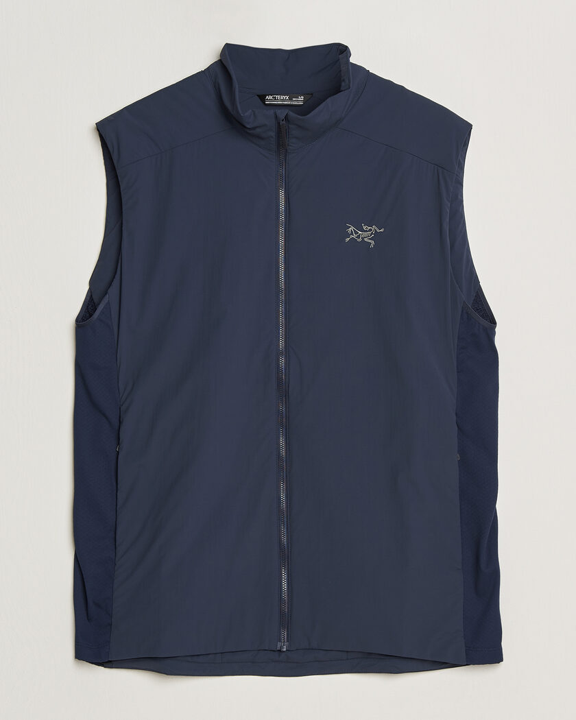Arc'teryx Atom Lightweight Vest Black Sapphire – Blue